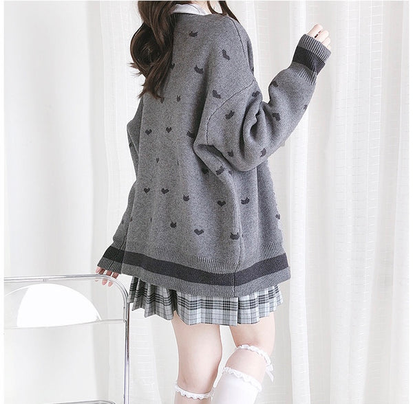 Cute Heart Sweater PN4463
