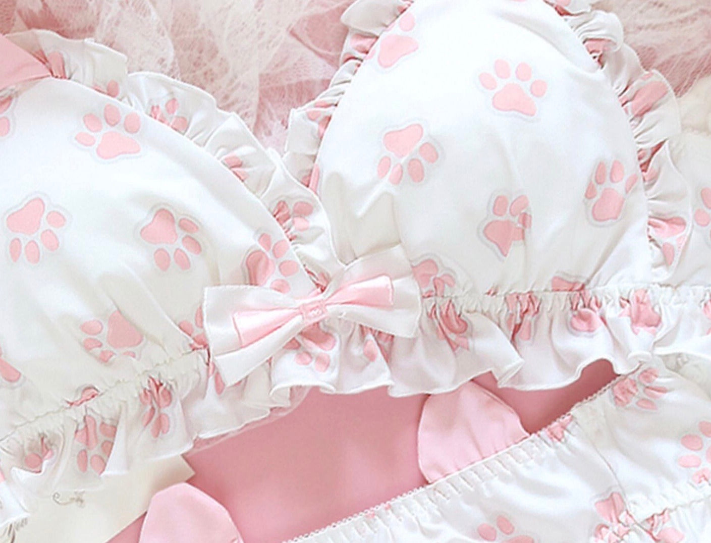Cute Cat Paw Underwear Suits PN3378 Pennycrafts