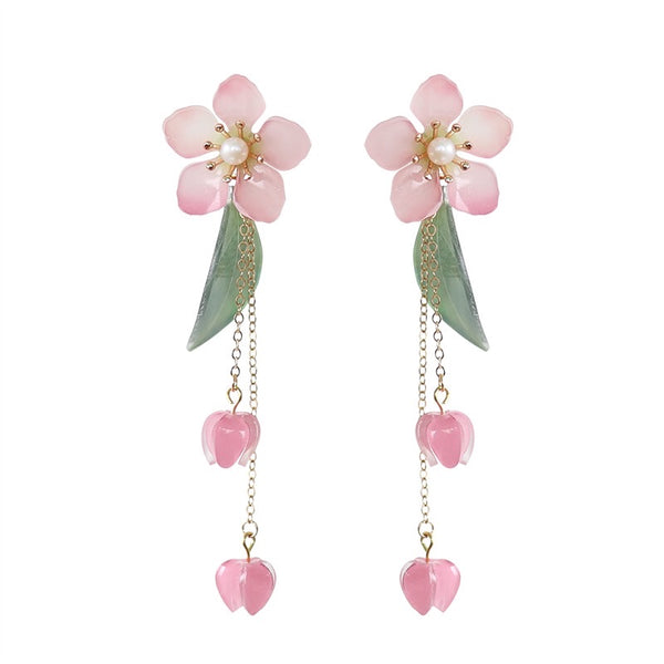 Pretty Sakura Earrings/Clips PN2923