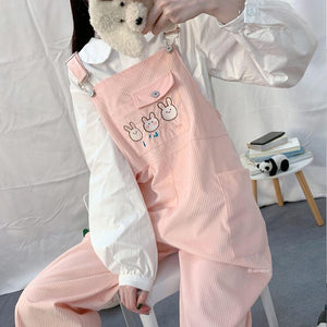 Cute Rabbit Overalls/Trousers PN3714