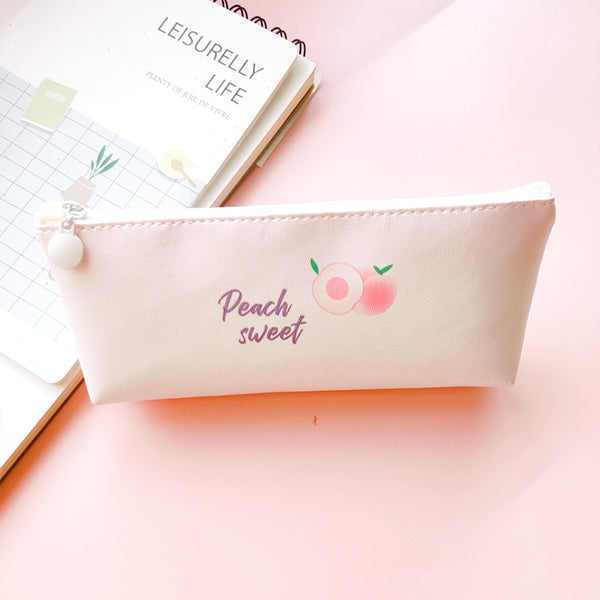 Kawaii Peach Pencil Bag PN4214